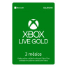 ESD XBOX - Zlaté členství Xbox Live Gold - 3 měsíce (EuroZone)
