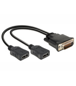Delock adaptér DMS-59 samec> 2 x HDMI samice 20 cm