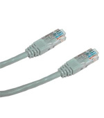 DATACOM Patch cord UTP CAT6 0,25m šedý
