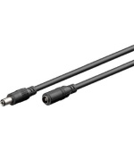 PremiumCord Prodlužovací kabel napájecího konektoru 5,5/2,1mm, délka: 3m