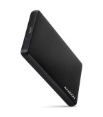 AXAGON EE25-SL, USB 3.2 Gen 1 - SATA 6G, 2.5" SLIDE box, bezšroubkový, černý