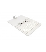 AIREN AiTab Leather Case 1 with USB Keyboard 7" WHITE (CZ/SK/DE/UK/US.. layout)