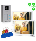 EVOLVEO DoorPhone 20-2W - 2 drátový videotelefon s aplikací pro dvě domácnosti a 32GB pamětí