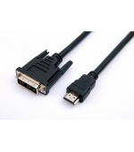 TB Touch HDMI A Male to DVI (24+1) Male 1.8m