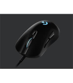 Logitech myš Gaming G403 Hero - 6 tlačítek/podsvícená/drátová/100 - 16 000 DPI/černá