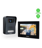 EVOLVEO DoorPhone AP1-2 drátový videotelefon s aplikací černý