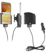 Brodit držák do auta nastavitelný s USB-C a nabíjením z cig. zapalovače/USB š.62-77 mm, tl. 6-10