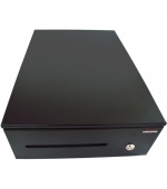 Pokladní zásuvka SK-325C - s kabelem, pořadač 6/8, 9-24V, černá