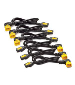APC Power Cord Kit, ( 6ea) ,Locking,  10A, 100-230V, C13 to C14 (pravoúhlý) 1,2m