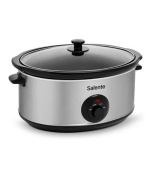 Salente HotPot, pomalý hrnec, 6,5 l, manuální ovládání, nerez