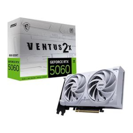 MSI GeForce RTX 5060 VENTUS 2X WHITE/OC/8GB/GDDR7