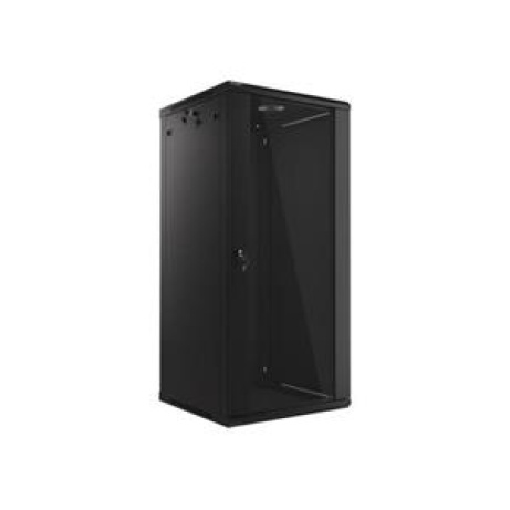 LANBERG RACK CABINET 19” WALL-MOUNT 27U/600X600 (FLAT PACK) BLACK   V2