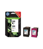 HP Ink Cartridge 301/CMYK/165/190 stran/2-pack