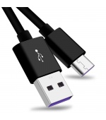 PremiumCord Kabel USB 3.1 C/M - USB 2.0 A/M, Super fast charging 5A, černý, 1m