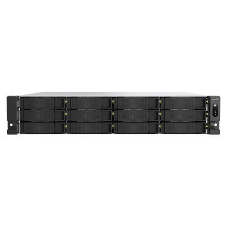 QNAP TS-h1277AXU-RP-R5-16G (Ryzen Pro 5,1GHz, ZFS, 16GB DDR5 RAM, 12x SATA, 2x 2,5GbE, 2x 10GbE)