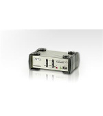 ATEN KVM switch CS-1732BC USB Hub 2PC audio+USB-PS/2