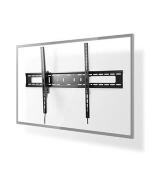 Nedis TVWM2170BK- Naklápěcí Nástěnný Držák TV | 60-100" | Max 75 kg | 85 mm | Ocel | Černá