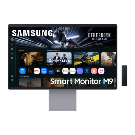 Samsung Smart Monitor/M90SF/32"/OLED/4K UHD/165Hz/0,03ms/Stříbrná/2R