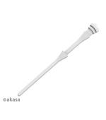 Akasa protivibrační spony na ventilátory (20ks) bílé