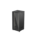 19" VOLNĚ STOJÍCÍ RACKOVÁ SKŘÍŇ 37U 800X800 ČERNÉ SKLENĚNÉ DVEŘE LANBERG (PLOCHÉ BALENÍ)