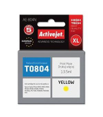 ActiveJet inkoust Epson T0804 R265/R360/RX560 Yellow, 12 ml AE-804