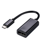 C-TECH Adaptér Type-C na Displayport, M/F, 15cm