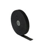 Delock Hook-and-loop fasteners L 10 m x W 20 mm roll black
