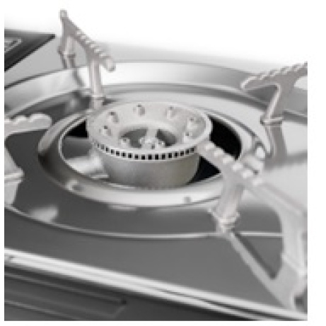 PLATINET KEMPINGOVÝ VAŘIČ 2 HOŘÁKY ČERNÝ