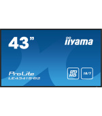 43" iiyama LE4341S-B2: IPS,FHD,3xHDMI,LAN,USB