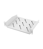 LANBERG 10" PEVNÁ POLICE 1U/254X180MM MAX. NOSNOST DO 20 KG ŠEDÁ