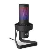 Endorfy mikrofon AXIS Streaming/streamovací/stojánek/3,5mm jack/USB-C/RGB