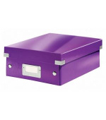 LEITZ Organizační box  Click&Store, velikost S, purpurová