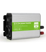 GEMBIRD 12V měnič napětí do auta, výkon 500 W