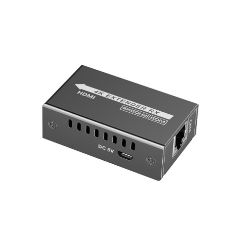 PremiumCord USB-C na HDMI extender přes patch kabel Cat5e/6/6a 4K@60Hz na 60m
