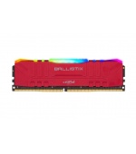16GB DDR4 3600MHz Crucial Ballistix CL16 2x8GB Red RGB