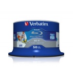 VERBATIM BD-R SL (6x, 25GB),printable, 50 cake