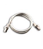 DATACOM Patch cord S/FTP CAT6A 1m šedý