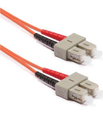 Optický patchkabel duplex SC-SC, 50/125 um MM, 5 m, OM2