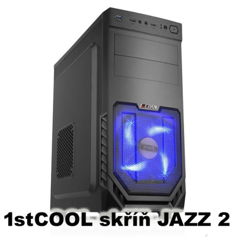 BOHEMIAPC - levný počítač intel dual-Core, 120GB SSD, 4GB RAM, DVDRW, bez OS - BC1800120G