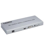 PremiumCord HDMI 1 vstup - 4 výstupy, Video Wall controller