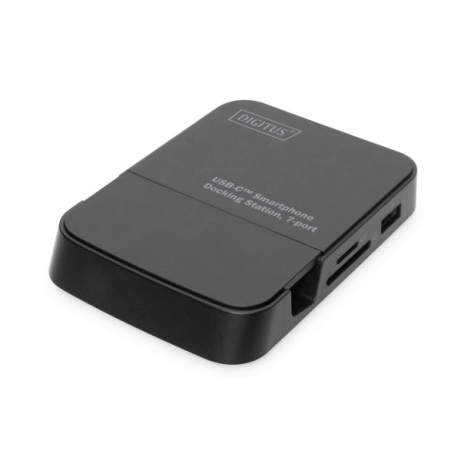 DIGITUS Dokovací stanice pro smartphony, 2x USB 2.0, 1x Hub USB 3.0 1x HDMI, 1x SD 2.0, 1x Micro SD 2.0