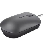 Lenovo myš CONS 540 USB-C kabelová kompaktní - šedá (Storm Grey)