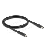 Delock Mini DisplayPort kabel 16K 60 Hz 80 Gbps 1 m, černý