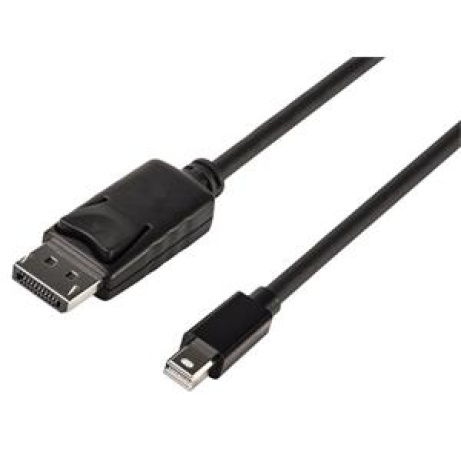 PremiumCord Mini DisplayPort - DisplayPort 1.2 přípojný kabel M/M 2m