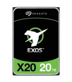 Seagate Exos X20 HDD, 20TB, 3.5", SAS, 256MB cache, 7.200RPM