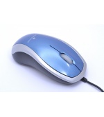 Primecooler/Kancelářská/Optická/800 DPI/Drátová USB/Světle modrá