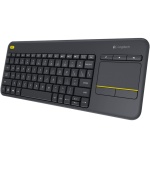 Logitech K400 plus/Bezdrátová USB/CZ-SK layout/Černá
