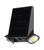 Venkovní solární LED světlo Viking SR39/Pohybový senzor/800 lm/IP44/4 režimy/denní bílá