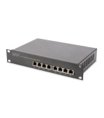 DIGITUS Gigabit Ethernet Switch 8-port, 10 palců, nemanagovaný