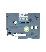 Brother - TZe-MQF31 pastelová purpurová / černá (12mm, 4m)